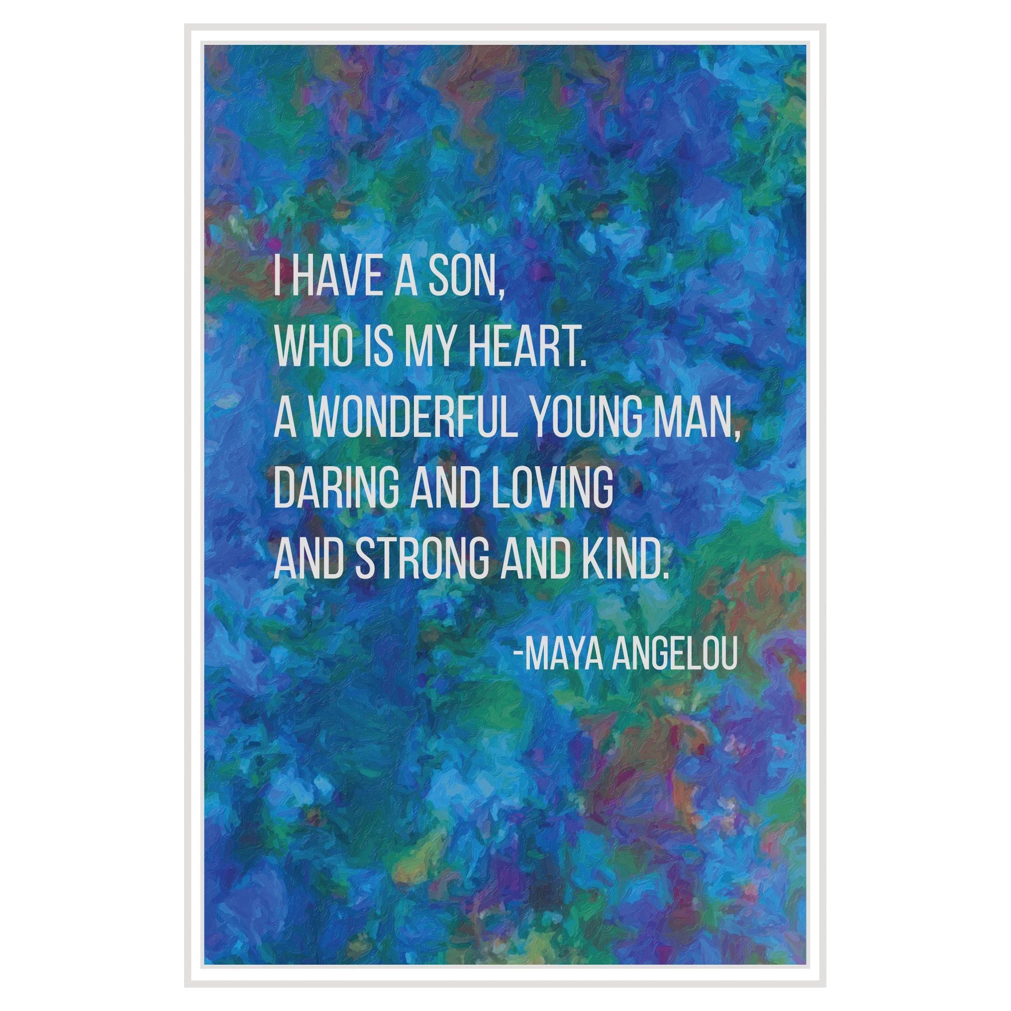 Birthday Son Card My Heart - Cardmore